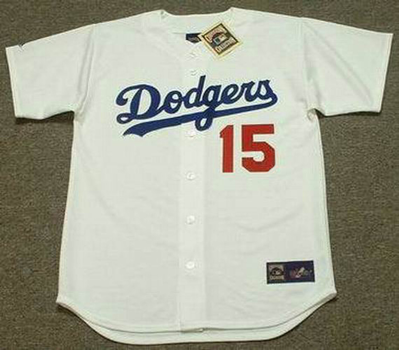 MAJESTIC  SHAWN GREEN Los Angeles Dodgers 2002 Throwback Baseball Jersey