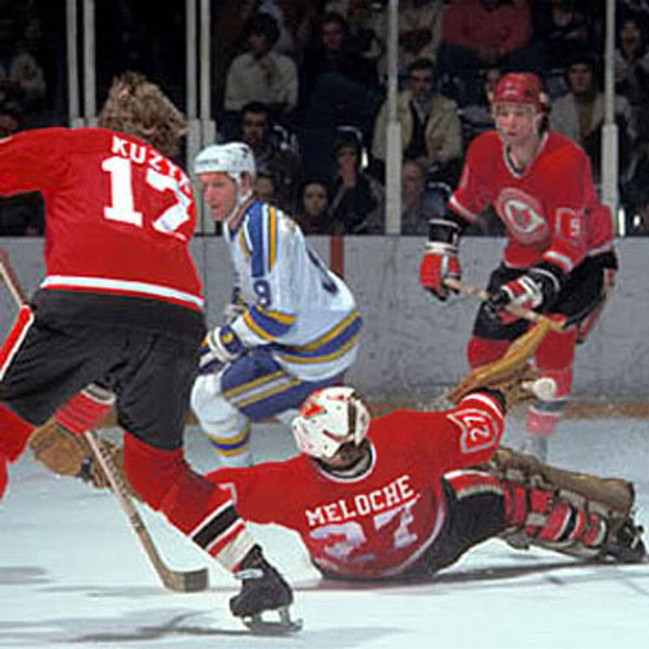 Jim Neilson Cleveland Barons 1976 - 1977 Game Used Jersey - Game