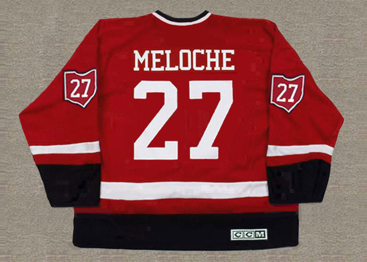 Gilles Meloche 27 Cleveland Barons Hockey Jersey