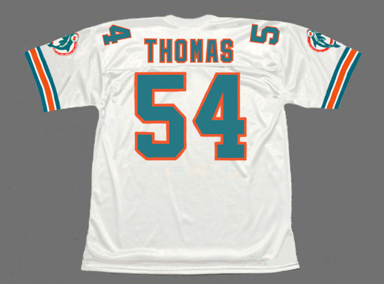 ZACH THOMAS  Miami Dolphins 1996 Wilson Throwback NFL Football Jersey
