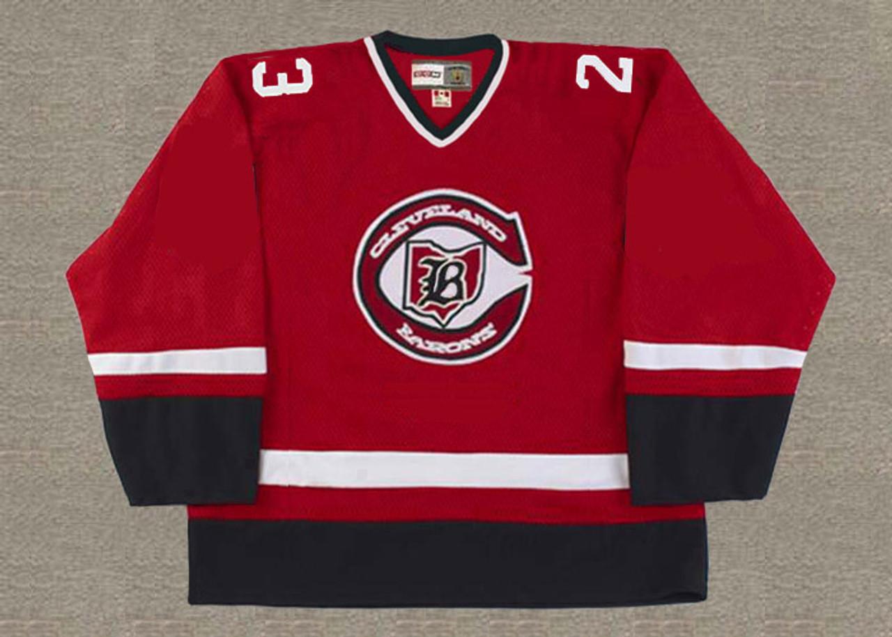 CLEVELAND BARONS  1970's CCM Customized NHL Throwback Jersey