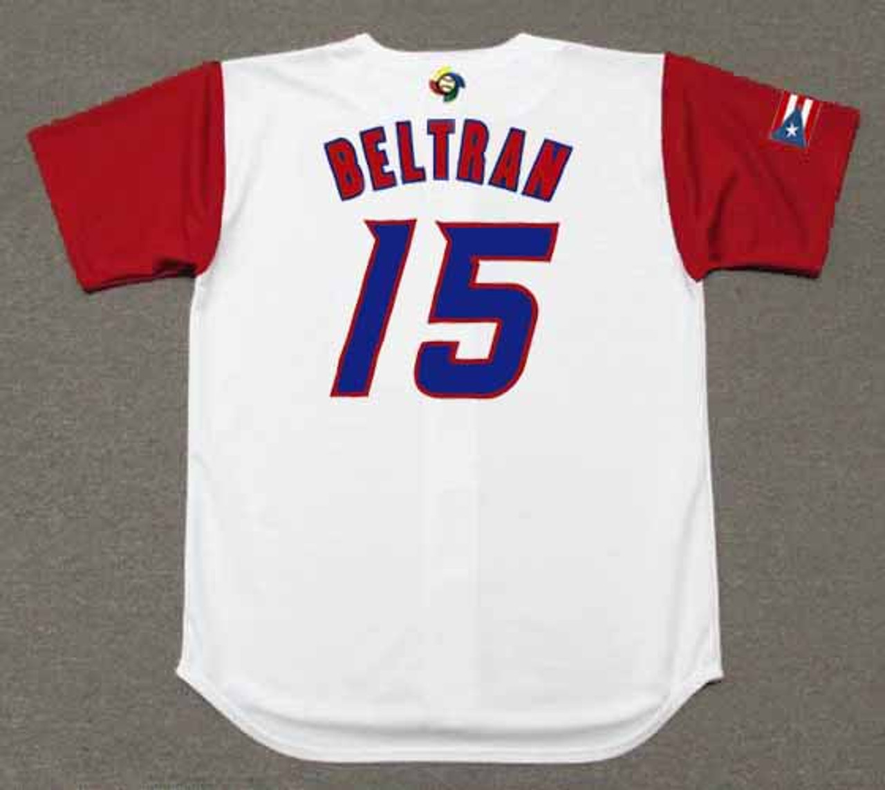 Carlos Beltran Jersey - Puerto Rico 2006 World Baseball Classic Throwback  Baseball Jersey