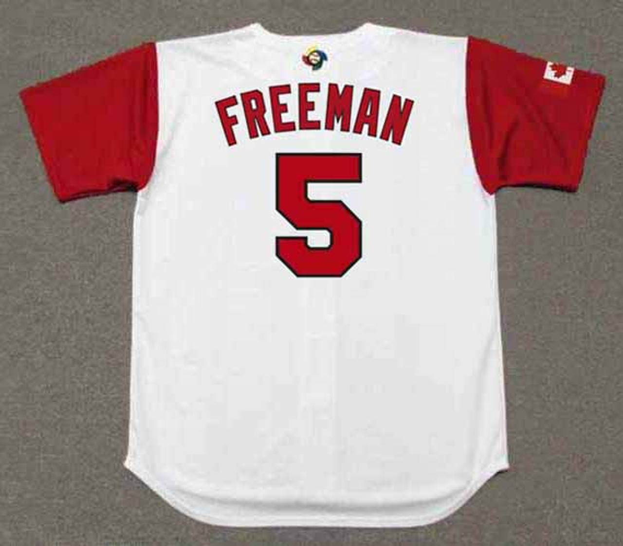 Freddie Freeman #5 Canada 2023 World Baseball Jersey Fanamde