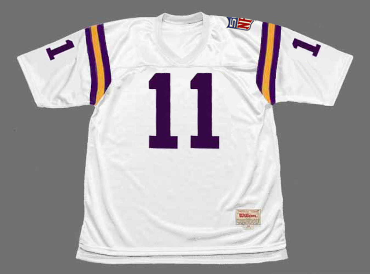 JOE KAPP  Minnesota Vikings 1969 Wilson Throwback Away NFL Football Jersey