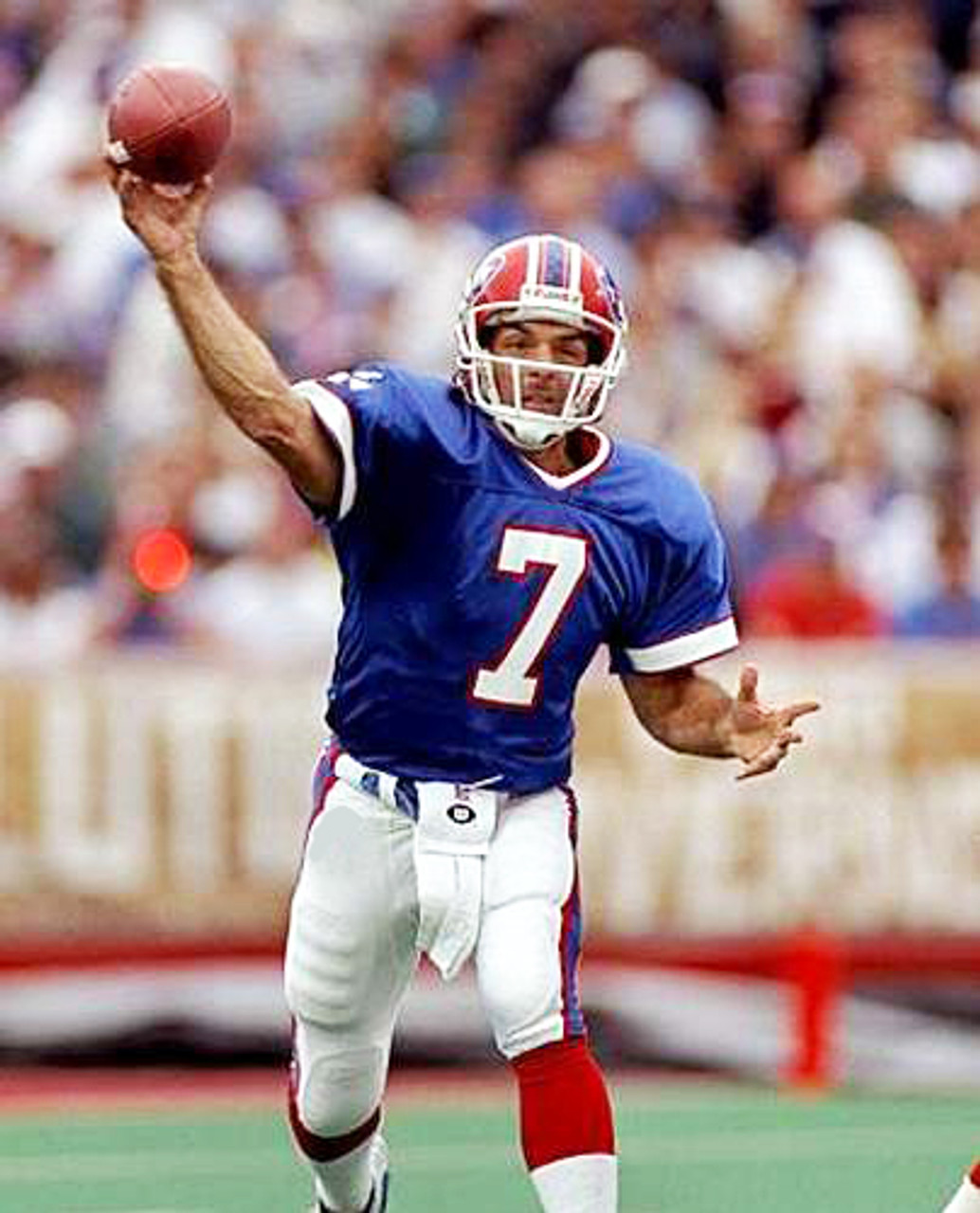 DOUG FLUTIE | Buffalo Bills 1998 Home Wilson Throwback NFL Football Jersey