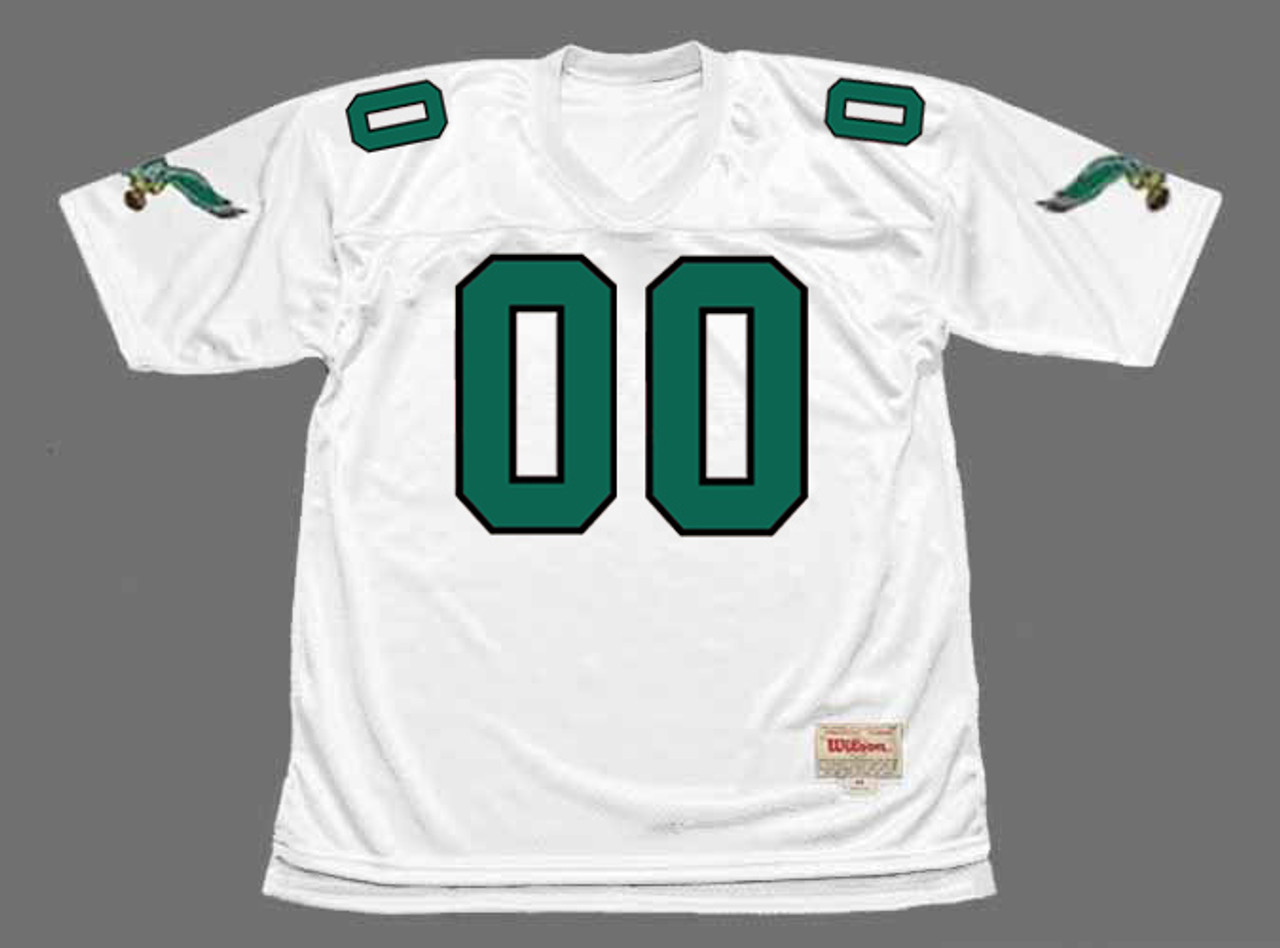 PHILADELPHIA EAGLES 1990's Away Throwback NFL Jersey Customized