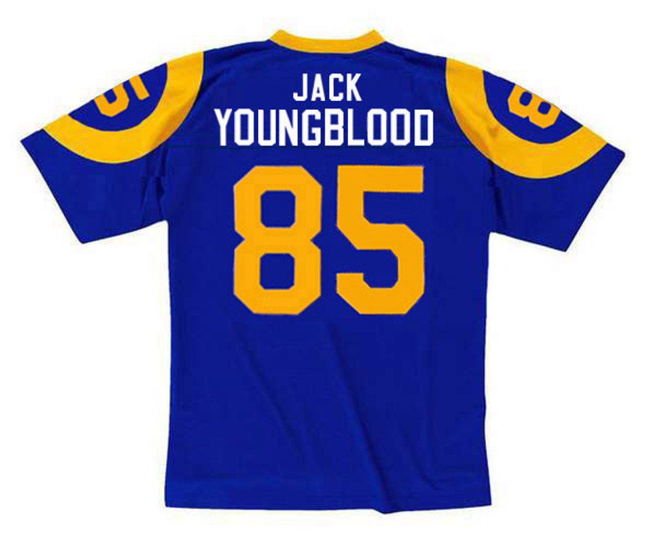 JACK YOUNGBLOOD  Los Angeles Rams 1978 Home Wilson Throwback NFL Football  Jersey