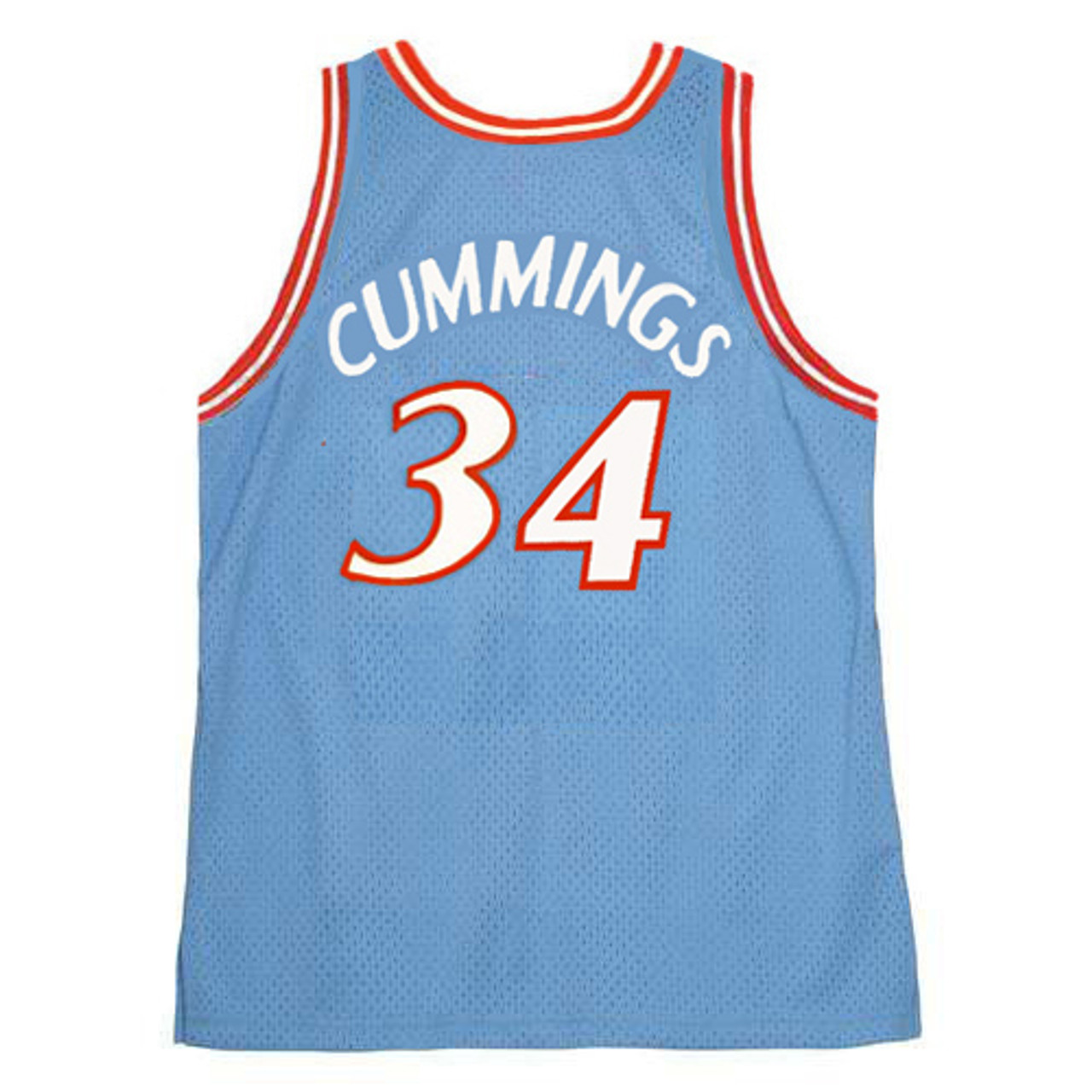 TERRY CUMMINGS  San Diego Clippers 1983 Throwback NBA Basketball Jersey