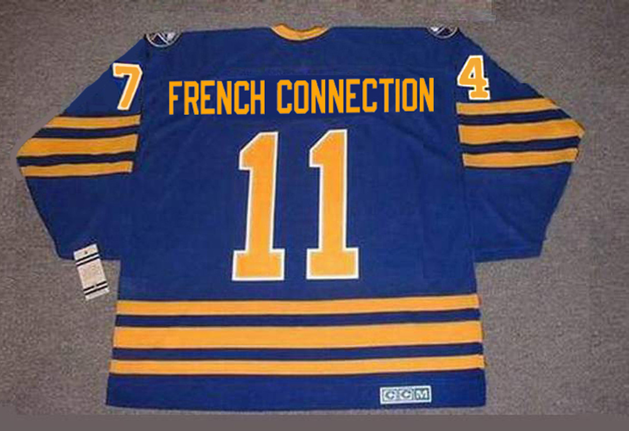 Pat LaFontaine Buffalo Sabres Vintage Throwback White Jersey