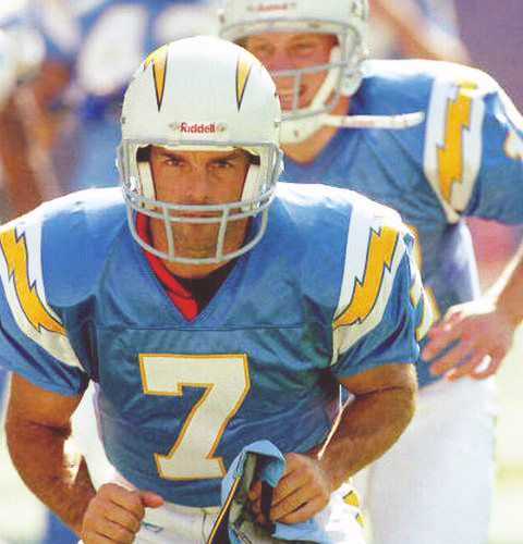 DOUG FLUTIE | San Diego Chargers 2002 Wilson Throwback NFL Football Jersey