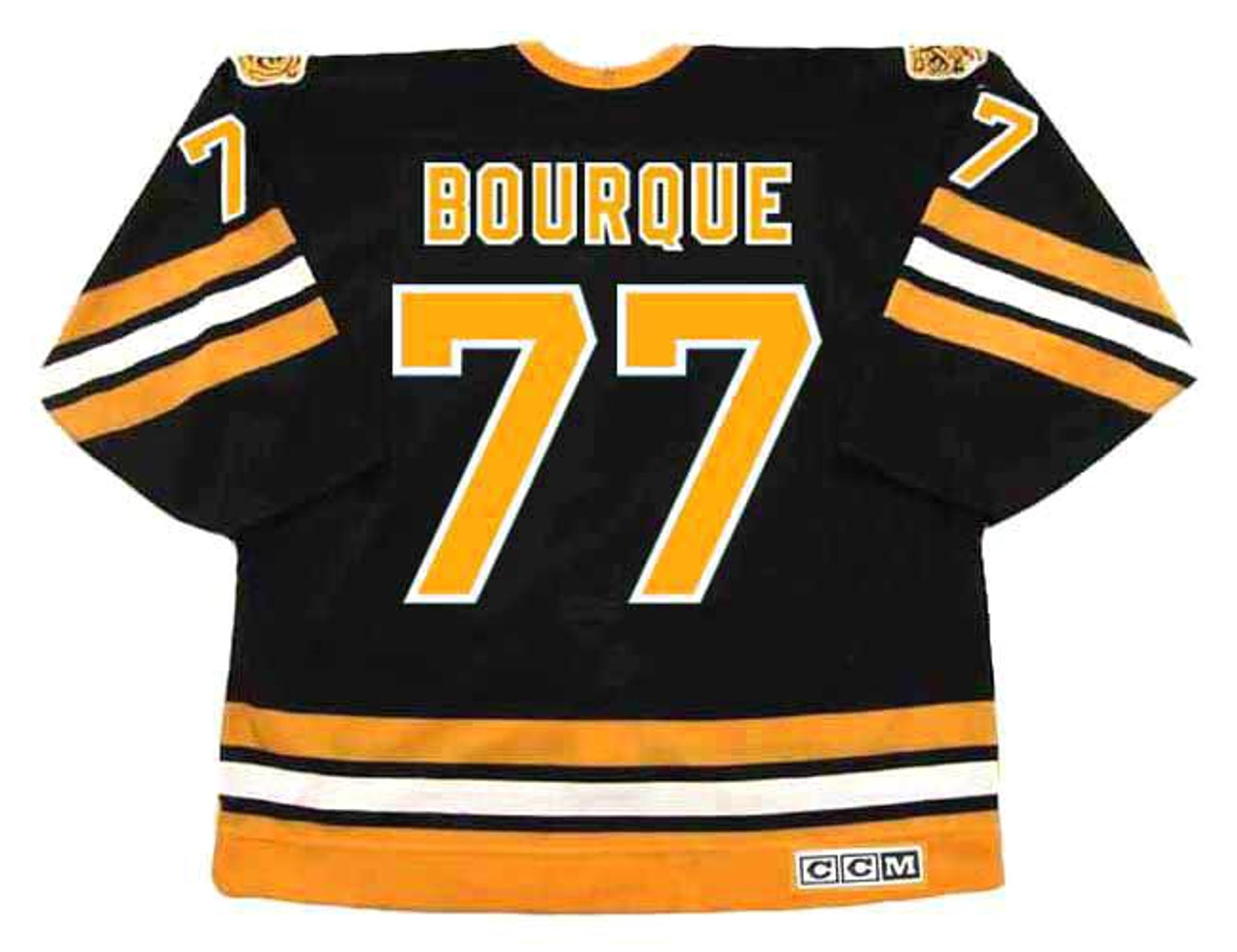  Ray Bourque Autographed Black Bruins Jersey