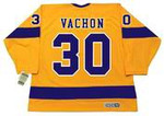 ROGIE VACHON Los Angeles Kings 1970's Home CCM NHL Vintage Throwback Jersey - BACK