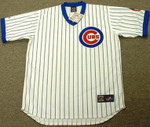 SHAWON DUNSTON Chicago Cubs 1987 Majestic Cooperstown Throwback Home Jersey