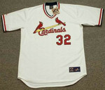 STEVE CARLTON St. Louis Cardinals 1971 Majestic Cooperstown Home Baseball Jersey