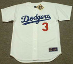 STEVE SAX Los Angeles Dodgers 1988 Majestic Cooperstown Throwback Home Jersey