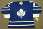 TIE DOMI Toronto Maple Leafs 1995 CCM Vintage Throwback NHL Jersey