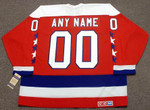 WASHINGTON CAPITALS 1980's CCM Vintage Throwback NHL Jersey Customized  "Any Name & Number(s)"