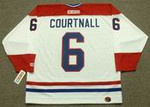 RUSS COURTNALL Montreal Canadiens 1989 CCM Throwback Home NHL Jersey