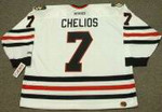 CHRIS CHELIOS Chicago Blackhawks 1996 CCM Throwback Home NHL Hockey Jersey