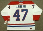 STEPHAN LEBEAU Montreal Canadiens 1993 Home CCM Throwback NHL Hockey Jersey - BACK