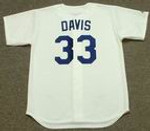 ERIC DAVIS Los Angeles Dodgers 1993 Majestic Cooperstown Throwback Home Jersey