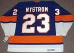 BOB NYSTROM New York Islanders "Rookie" 1973 CCM Vintage Throwback Hockey Jersey