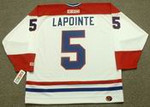 GUY LAPOINTE Montreal Canadiens 1978 CCM Throwback Home NHL Jersey