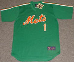 MOOKIE WILSON New York Mets 1985 Majestic Cooperstown Throwback "St. Patty's Day" Baseball Jersey