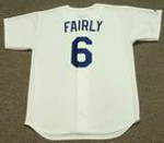 RON FAIRLY Los Angeles Dodgers 1960's Majestic Cooperstown Throwback Home Jersey
