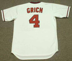 BOBBY GRICH California Angels 1982 Home Majestic Throwback Baseball Jersey - back