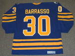 TOM BARRASSO Buffalo Sabres 1985 CCM Vintage Throwback Away NHL Hockey Jersey