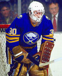TOM BARRASSO Buffalo Sabres 1985 CCM Vintage Throwback Away NHL Hockey Jersey