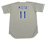 MANNY MOTA Los Angeles Dodgers 1978 Majestic Throwback Away Baseball Jersey - Back