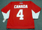BOBBY ORR Team Canada 1972 CCM Throwback Hockey Jersey - BACK