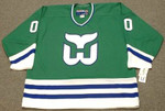 HARTFORD WHALERS 1980's Away CCM Customized Hartford Whalers Jersey - FRONT