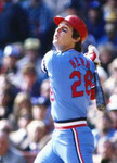 TOMMY HERR St. Louis Cardinals 1982 Away Majestic Throwback Baseball Jersey - ACTION