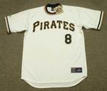 WILLIE STARGELL Pittsburgh Pirates 1971 Home Majestic Throwback Baseball Jersey - FRONT