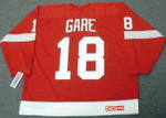 DANNY GARE Detroit Red Wings 1985 Away CCM Throwback NHL Hockey Jersey - BACK