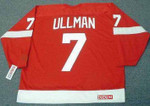 NORM ULLMAN Detroit Red Wings 1966 Home CCM Throwback NHL Hockey Jersey - BACK