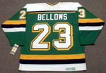 BRIAN BELLOWS Minnesota North Stars Jersey 1991 Away CCM Vintage Throwback NHL - BACK