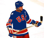 MIKE ERUZIONE 1980 USA Olympic Away Hockey Jersey