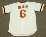 PAUL BLAIR Baltimore Orioles 1974 Majestic Cooperstown Throwback Baseball Jersey