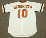 ELROD HENDRICKS Baltimore Orioles 1974 Majestic Cooperstown Throwback Jersey