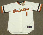 AL BUMBRY Baltimore Orioles 1983 Majestic Cooperstown Retro Baseball Jersey - FRONT