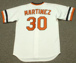 DENNIS MARTINEZ Baltimore Orioles 1983 Majestic Cooperstown Throwback Jersey