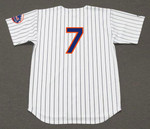 ED KRANEPOOL New York Mets 1969 Home Majestic Baseball Throwback Jersey - BACK