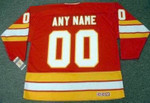 CALGARY FLAMES 1980's CCM Vintage Throwback NHL Hockey Jersey Customized "Any Name & Number(s)"