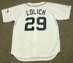 MICKEY LOLICH Detroit Tigers 1969 Home Majestic Throwback Baseball Jersey - BACK