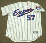 JOHN WETTELAND Montreal Expos 1994 Majestic Throwback Home Baseball Jersey