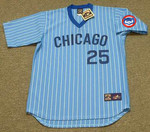 BOBBY BONDS Chicago Cubs 1981 Majestic Throwback Baseball Jersey - FRONT